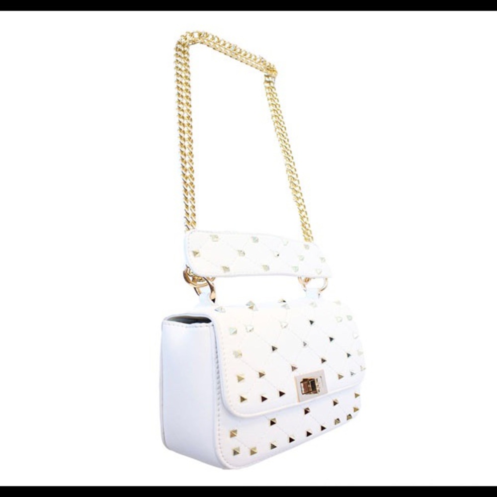 Snow Bunny Star Studded Purse